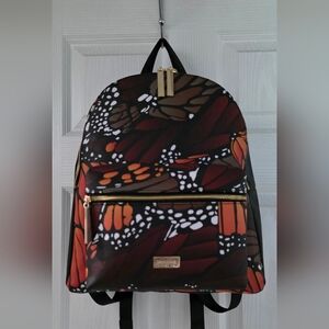 PINEDA COVALIN Stylish Monarch Butterfly Patterned Backpack
